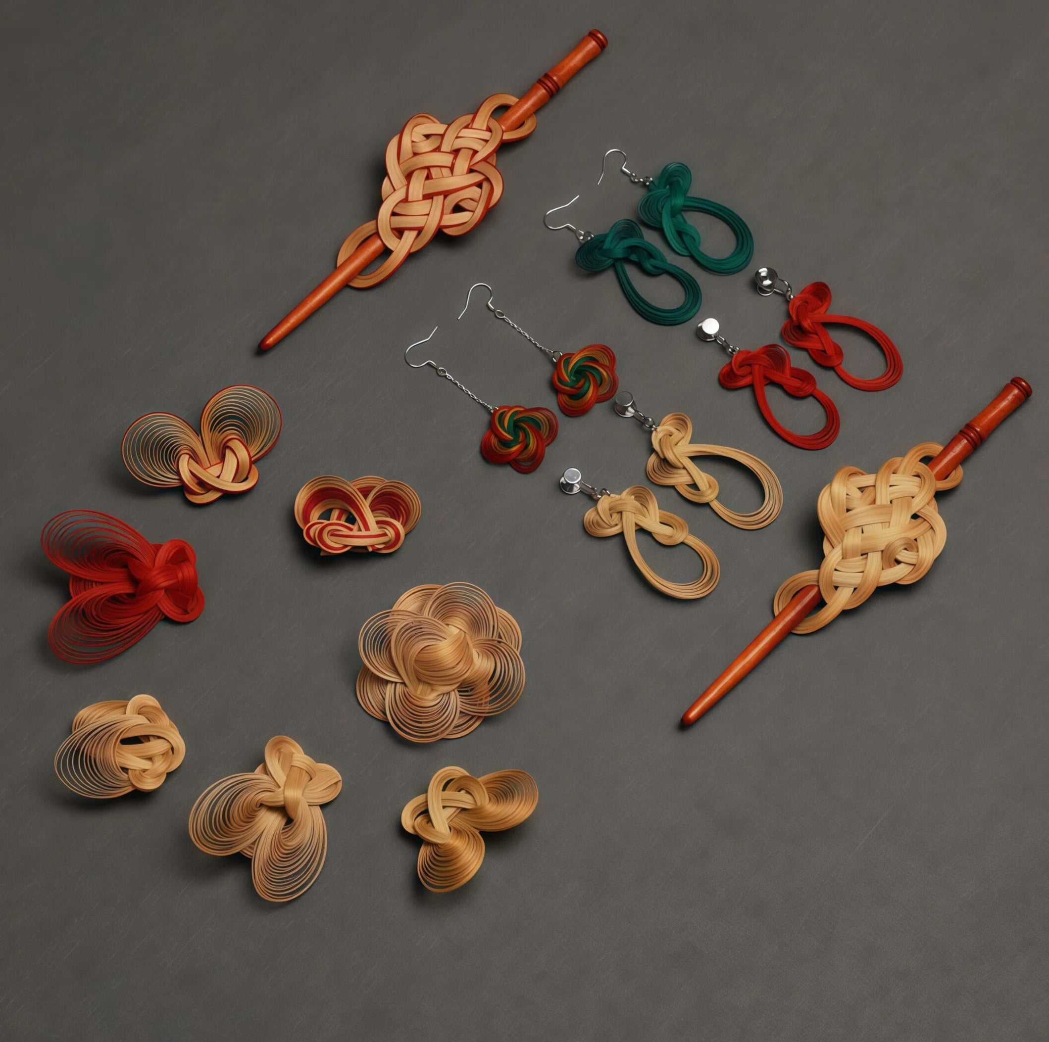 BAMBOO-WOVEN ACCESSORIES