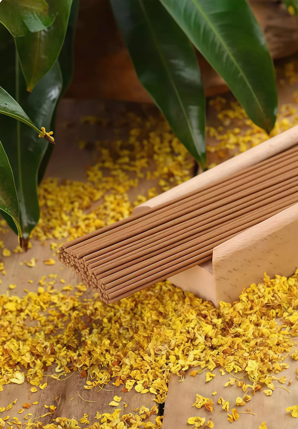 Natural Floral Sandalwood & Agarwood Incense | Free Incense Holder | Meditation, Yoga & Home Fragrance  | Gift