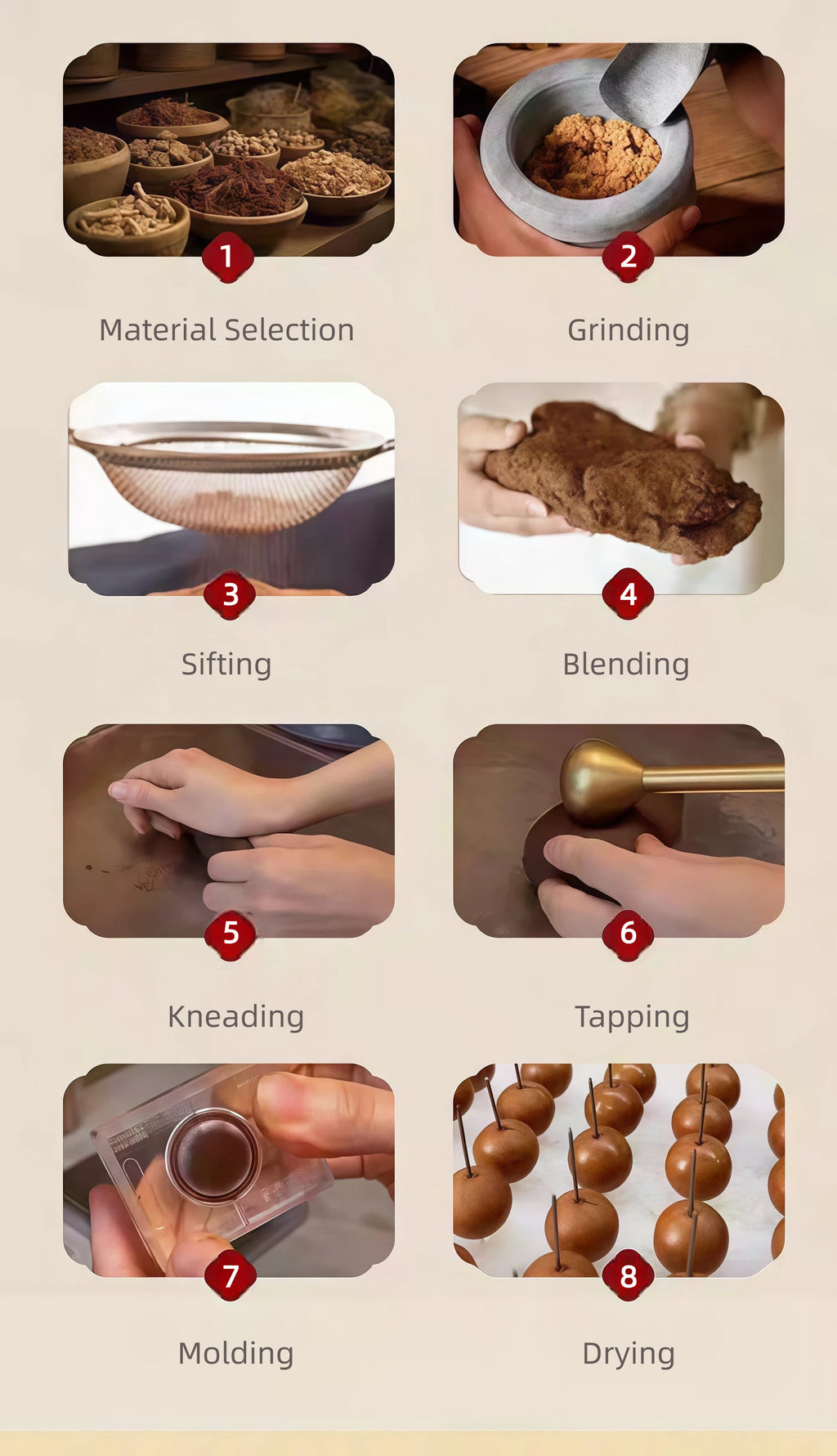 Natural Herbal Aroma Bead Bracelet | Traditional Fragrance Craft | Calm, Relief Pressure,Sleeping & Meditation | Fashion Accessory |  Birthday gift---BLACK& BROWN